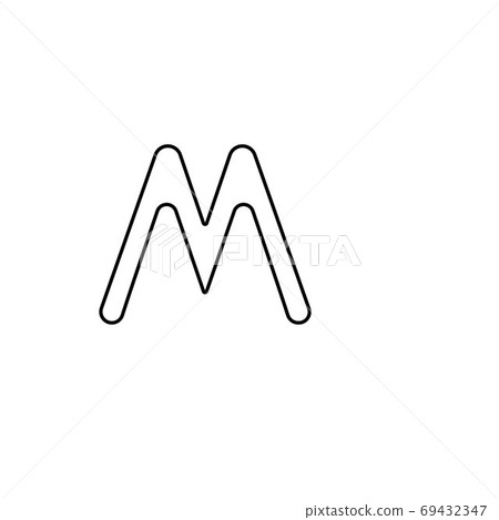M Letter Logo Template 69432347