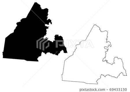 Larue County Ky Map Larue County, Kentucky (U.s. County, United... - Stock Illustration  [69433130] - Pixta