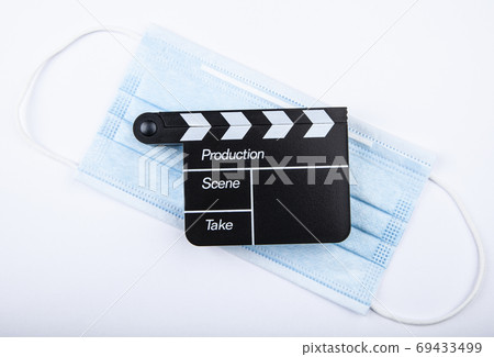 image of clapper board mask image of clapper board mask 69433499