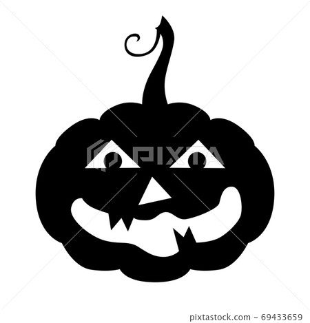 Halloween horror pumpkin icon Halloween horror pumpkin icon 69433659