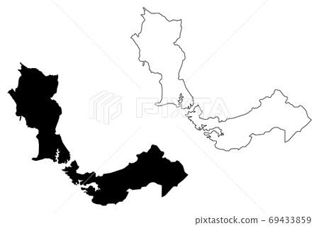 Santo Andre City (Federative Republic of Brazil, Sao Paulo State) map vector illustration, scribble sketch City of Santo Andre map Santo Andre City (Federative Republic of Brazil, Sao Paulo State) map vector illustration, scribble sketch City of Santo Andre map 69433859