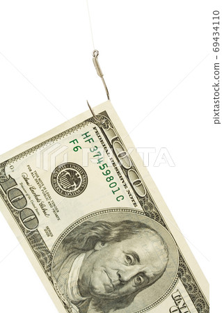 Fishing Hook and Dollar Fishing Hook and Dollar 69434110