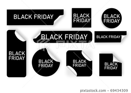 Black friday tags  69434309