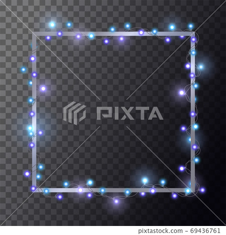 Christmas Lights Border Christmas Lights Border 69436761