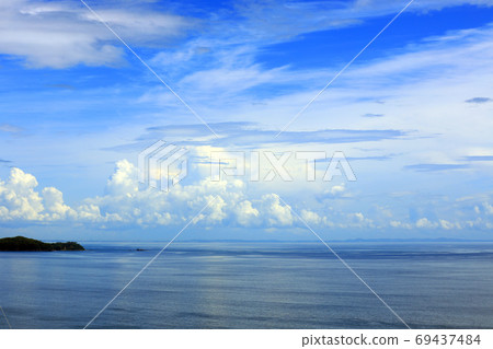 Scenery of Atami Castle in Atami City, Shizuoka Prefecture, Atami Castle, view from the castle tower, cityscape [September] 69437484