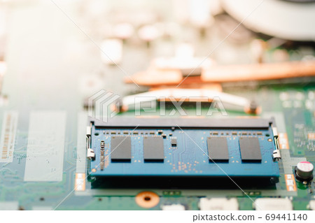 ram so-dimm ddr4 memory module, close-up view 69441140