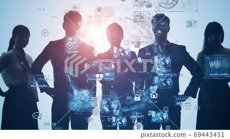 Human resources and networks Global business 69443451