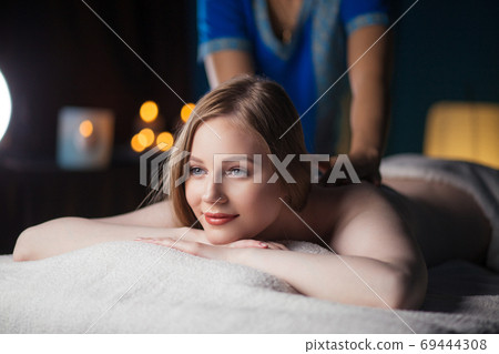 Massage and body care. Spa body massage treatment. Massage and body care. Spa body massage treatment. 69444308