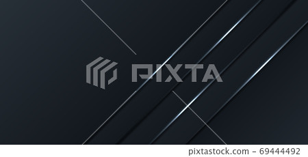 Metallic overlap layer background dark and light design 69444492