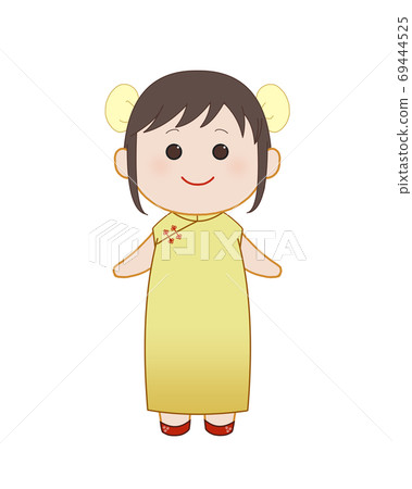 中國傳統服飾的女人,旗袍 中國傳統服飾的女人,旗袍 69444525