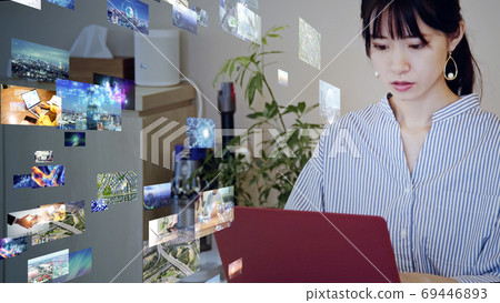 視頻內容社交媒體 視頻內容社交媒體 69446893