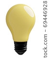 Light bulb idea inspiration illustration 69446928