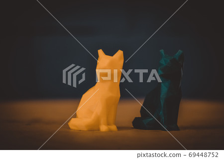 Automatic three dimensional 3d printer performs plastic. Automatic three dimensional 3d printer performs plastic. 69448752