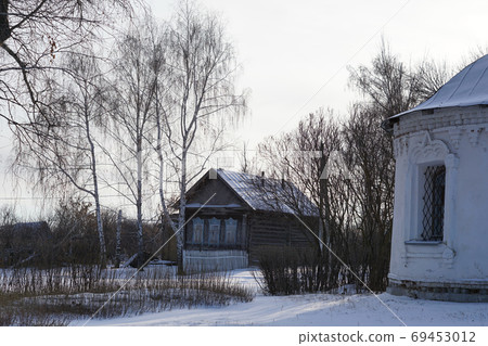 NIZHNE ABLYAZOVO, RUSSIA - JANUARY 02, 2016 NIZHNE ABLYAZOVO, RUSSIA - JANUARY 02, 2016 69453012