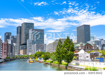 《大阪府》大阪市容，中之島風景 69453642