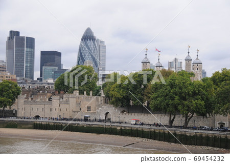 England, London, Tower of London, Gherkin England, London, Tower of London, Gherkin 69454232