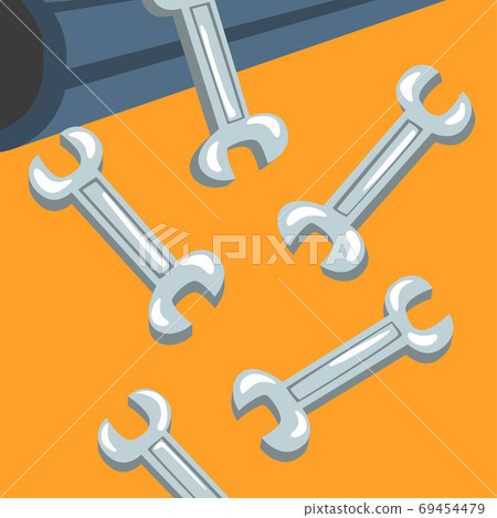 Metal Products Manufacturing, Steel and Alloys Production, Metallurgical Industry Concept Vector Illustration 69454479