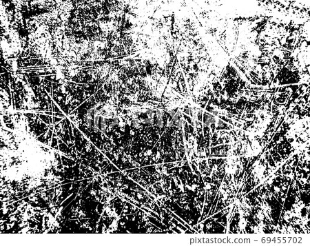 Black and white grunge. Distress overlay texture. Abstract surface dust and rough dirty wall background concept. Distress illustration simply place over object to create grunge effect. Vector EPS10. Black and white grunge. Distress overlay texture. Abstract surface dust and rough dirty wall background concept. Distress illustration simply place over object to create grunge effect. Vector EPS10. 69455702