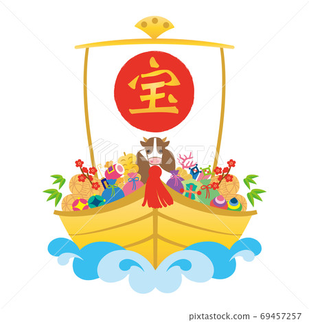 新年-新年賀卡材料 新年-新年賀卡材料 69457257