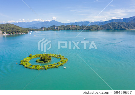 aerial view of Lalu island aerial view of Lalu island 69459697