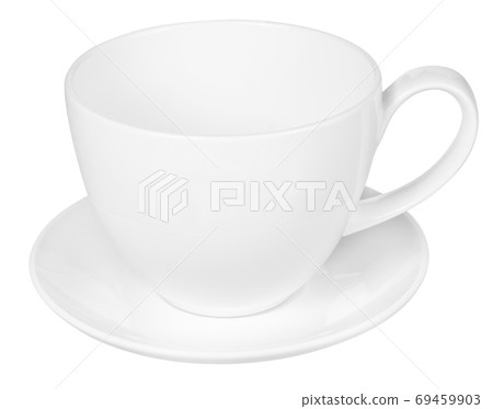 coffee or tea cup isolated on white background,include clipping 69459903