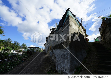 Alleyway, sky, road, housing Alleyway, sky, road, housing 69460666