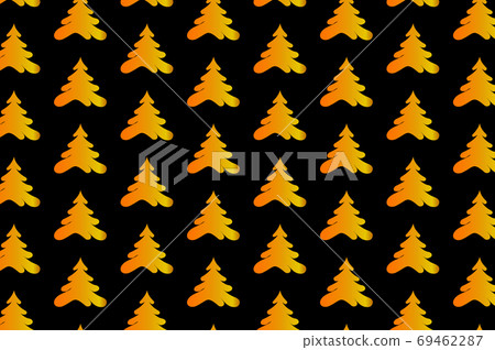 Coniferous tree - vector background 69462287