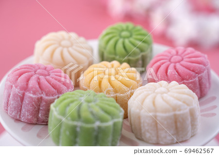 冰皮月餅 月餅 中秋節 Snow skin moon cake mooncake げっぺい 十五夜 69462567