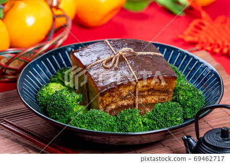 Dongpo Pork New Year Food Braised Pork Meat Control Lu Rou Dongpo Pork Braised Pork トンポーロー Dongpo Pork New Year Food Braised Pork Meat Control Lu Rou Dongpo Pork Braised Pork トンポーロー 69462717