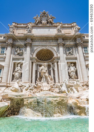 Italy Rome Trevi Fountain Italy Rome Trevi Fountain 69463890
