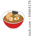 Ramen soy sauce 69464176
