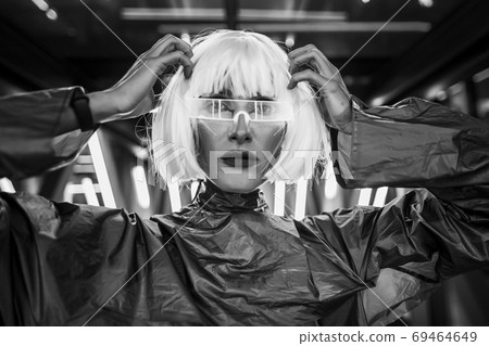 Futuristic style. Cyberpunk 2020 Futuristic style. Cyberpunk 2020 69464649