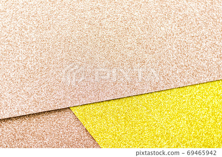 Blush pink and yellow shiny glitter paper background, abstract and holiday backdrop Blush pink and yellow shiny glitter paper background, abstract and holiday backdrop 69465942