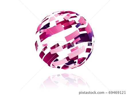 插圖球體圖像 69469121