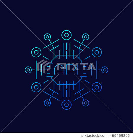 API icon, application programming interface API icon, application programming interface 69469205