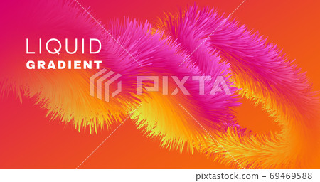 Flow Liquid Art. Red Neon Wallpaper. Abstract Flow Liquid Art. Red Neon Wallpaper. Abstract 69469588