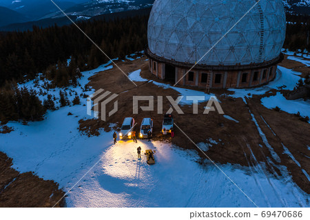 "Pamir" - abandoned secret Army radar station. In the Carpathians, on the border with Romania 69470686