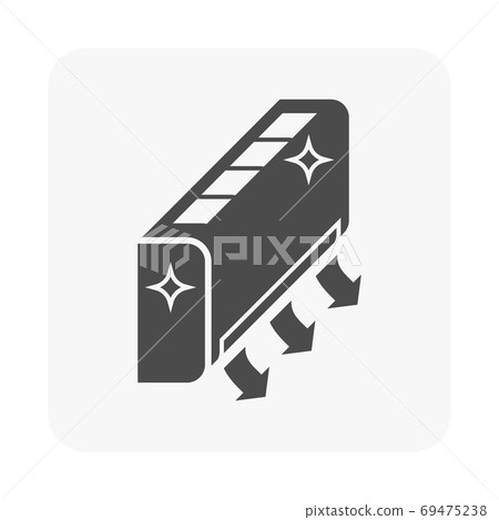 air conditioner icon 69475238