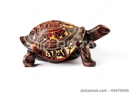 turtle on a white background turtle on a white background 69476098