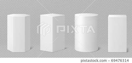 Pedestals, podium, abstract geometric empty stages Pedestals, podium, abstract geometric empty stages 69476314