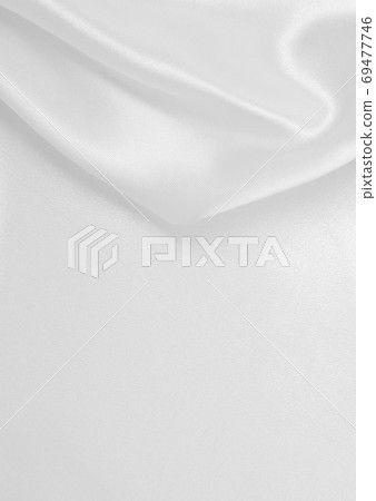 Smooth elegant white silk or satin luxury cloth texture as weddi Smooth elegant white silk or satin luxury cloth texture as weddi 69477746