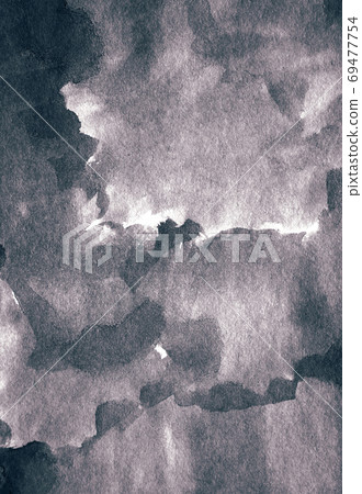 Abstract watercolor on paper texture as background. In Sepia ton Abstract watercolor on paper texture as background. In Sepia ton 69477754