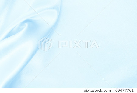 Smooth elegant blue silk or satin luxury cloth texture as abstra Smooth elegant blue silk or satin luxury cloth texture as abstra 69477761