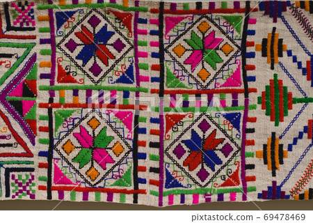 vintage traditional ukrainian embroidery, close up vintage traditional ukrainian embroidery, close up 69478469