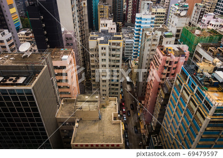 市中心的早晨視圖 市中心的早晨視圖 69479597