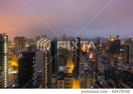 市中心的早晨視圖 市中心的早晨視圖 69479598