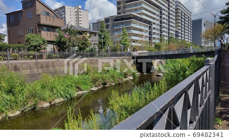 Weasel River Sakae-ku, Yokohama City Civil Engineering Society Design Award Sakae-ku Symbol River 69482341