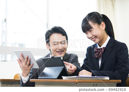 Classes Junior high school girls High school girls Teacher tablets Classes Junior high school girls High school girls Teacher tablets 69482928