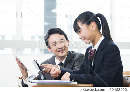 Classes Junior high school girls High school girls Teacher tablets Classes Junior high school girls High school girls Teacher tablets 69482930