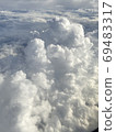 Summer clouds seen during the flight 69483317